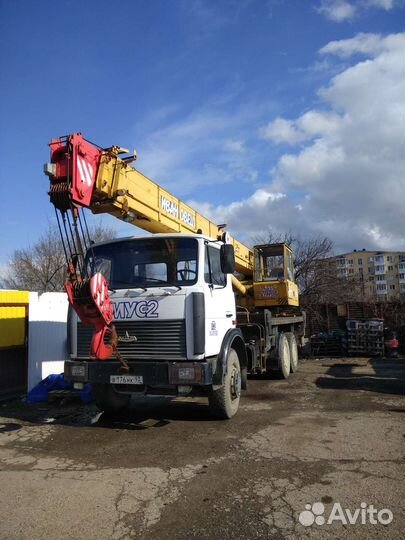 Услуги автокрана 25 тонн частник