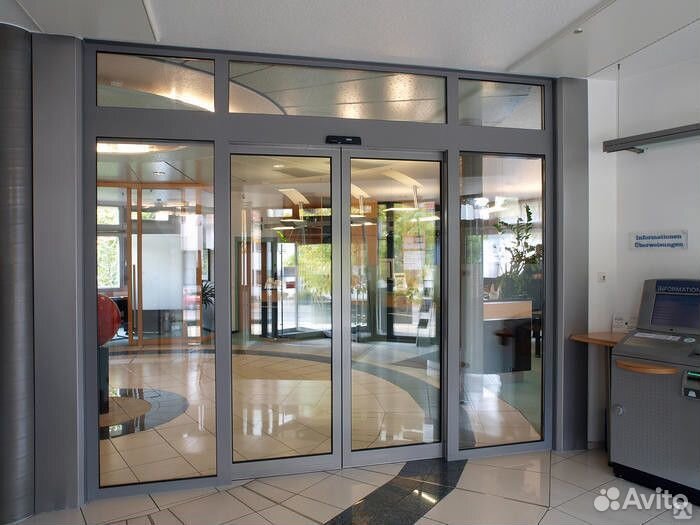 Ремонт автоматических раздвижных дверей