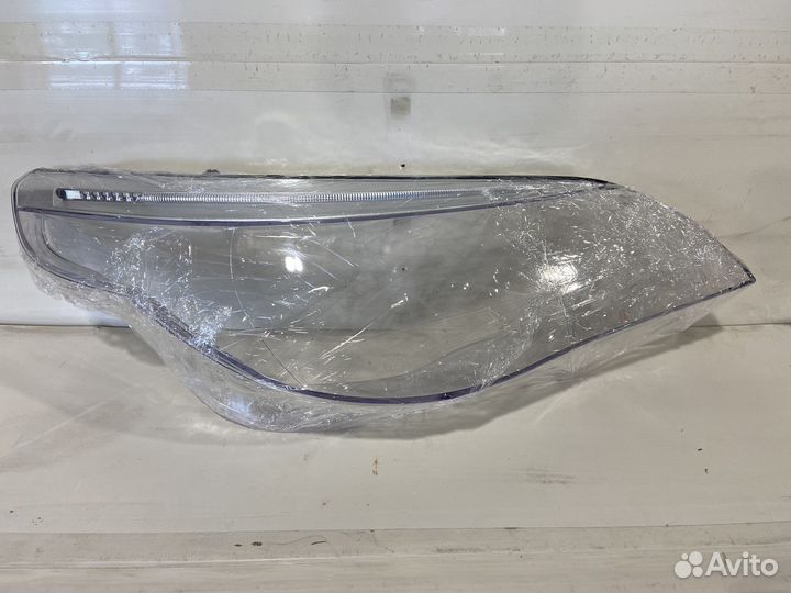 Стекла фар bmw 5 e60/e61 с ресничкой новые