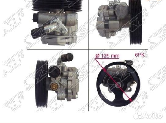 Насос гур mazda 3 1,4 /1,6 03