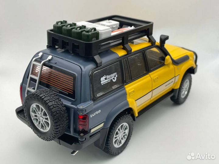 Модель авто Toyota Land Cruiser 80 Off-road 1:24