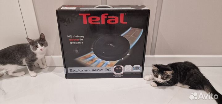 Робот пылесос Tefal explorer serie 20