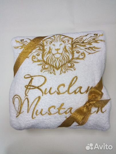 Именные халаты с вышивкой