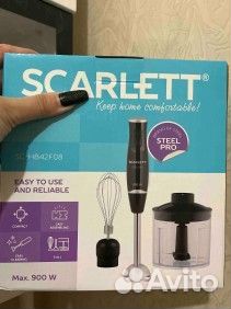 Блендер погружной новый Scarlett
