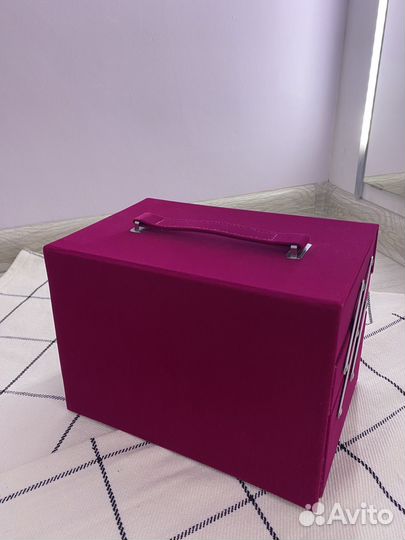 Шкатулка сумка бокс бьюти-кейс