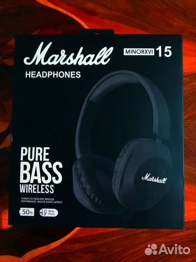 Беспроводные наушники Marshall
