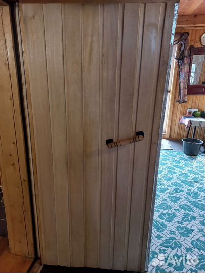 Дверь в баню бу