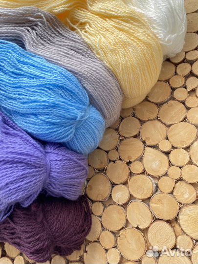 Пряжа в пасмах