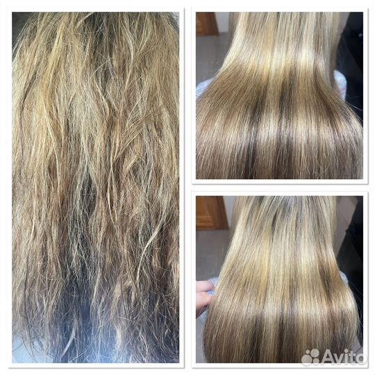 Кератиновое выпрямление и ботокс волос