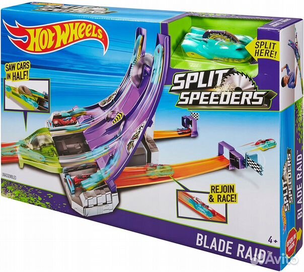 Трасса Hot Wheels Split Speeders