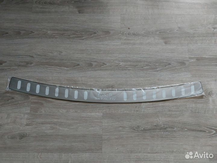 Накладка на задний бампер mazda cx 5