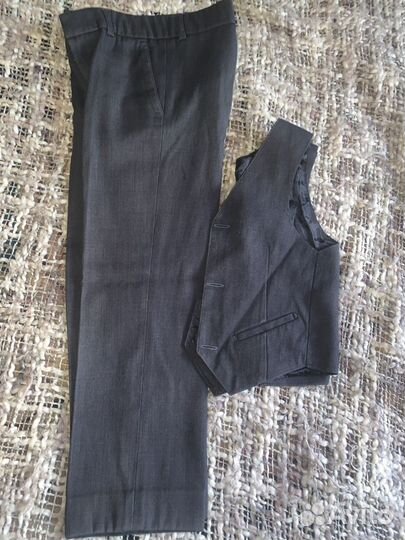 Школьная форма серая