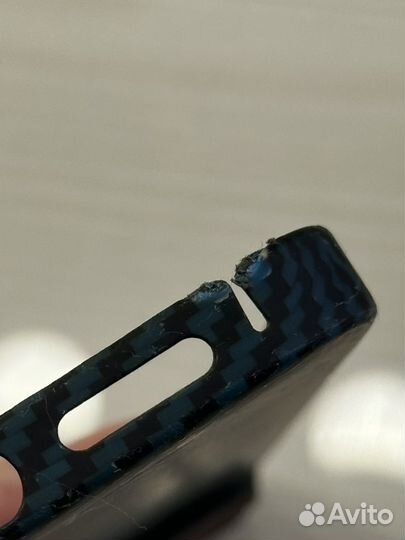Чехол карбоновый на iPhone 14 pro max