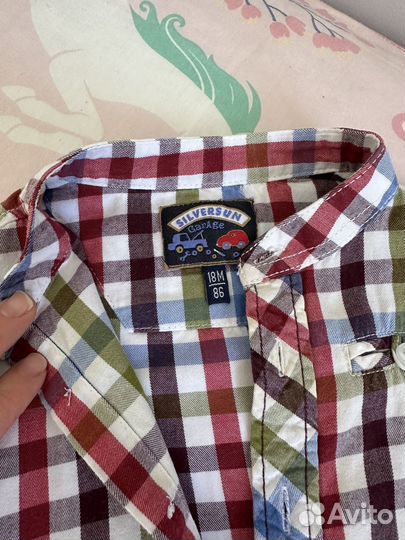 Комплект Штаны h&m и рубашка 86