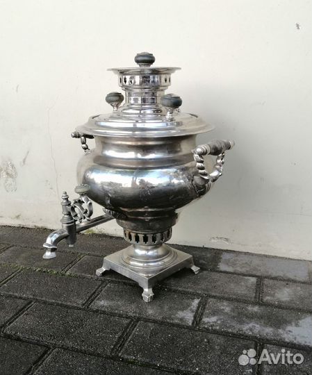 Самовар репа. А.И.Баташев. Никель