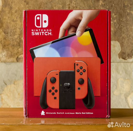 Nintendo Switch Oled Mario Red edition Новая