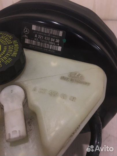 Вакуумный усилитель тормозов Mercedes Benz S350