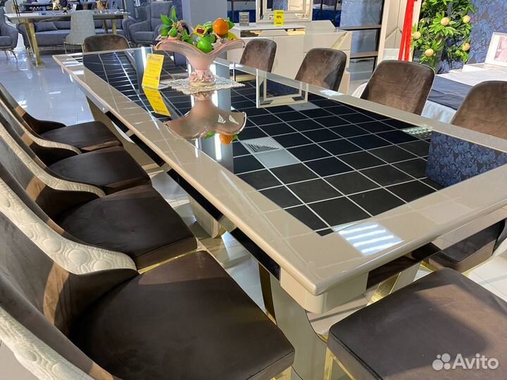 Стол со стульями Roma