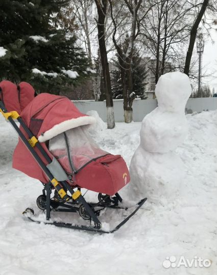 Коляска санки