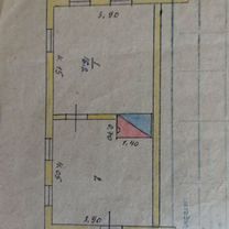 1-к. квартира, 32,2 м², 2/2 эт.