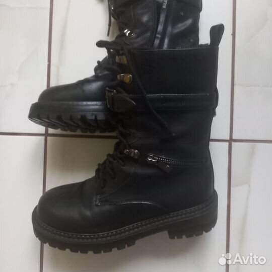 Ботинки натуральная кожа