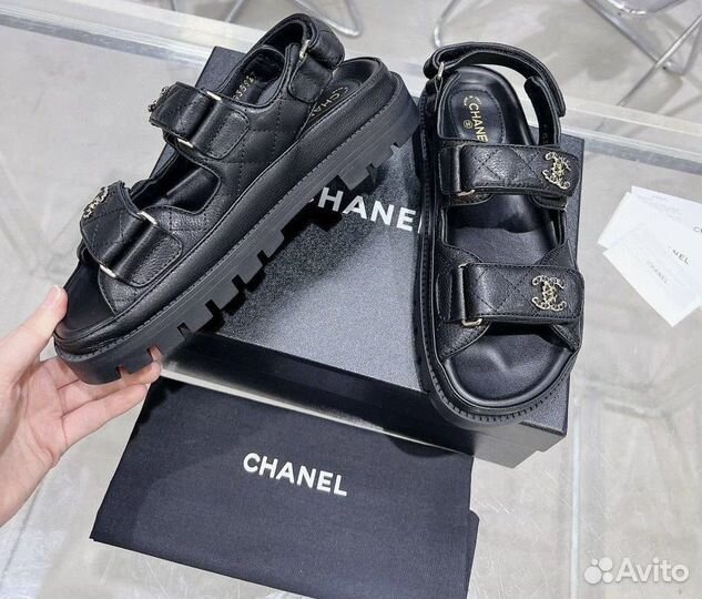 Сандалии Chanel