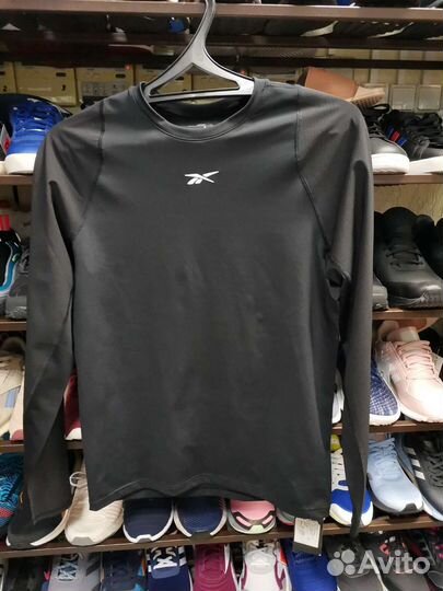 Reebok лонгслив Компрессионное белье мужское