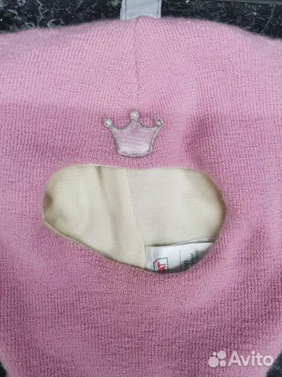 Шапка шлем на девочку Kivat 0