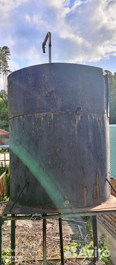 Бочка для воды на дачу