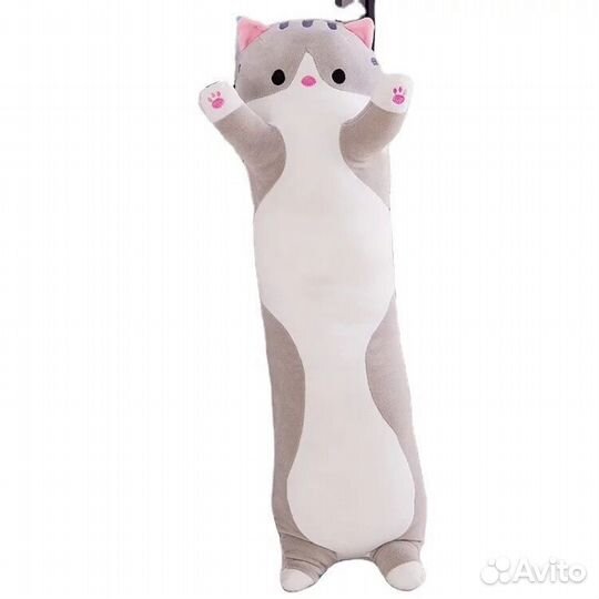 Кот милое лицо игрушка мягкая