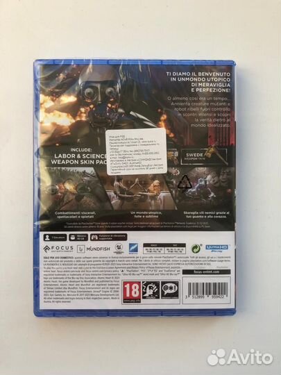 Atomic Heart PS5 Русская озвучка Атомное Сердце