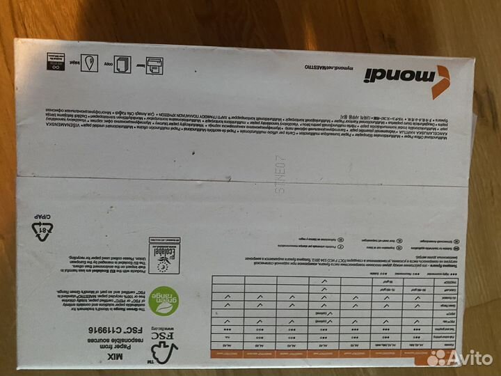 Офисная бумага a4