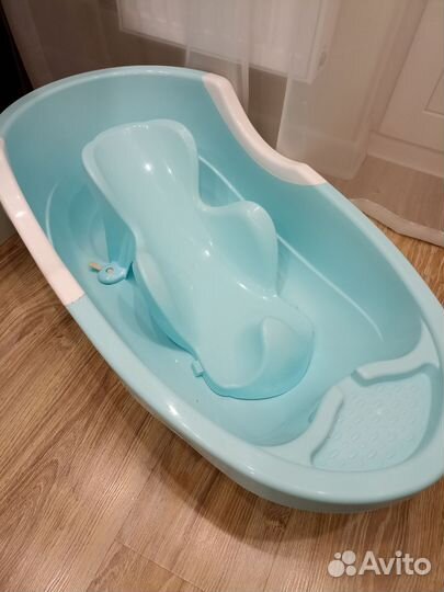 Ванночка для купания с горкой