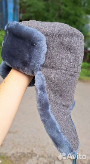 Меховая мужская кепка