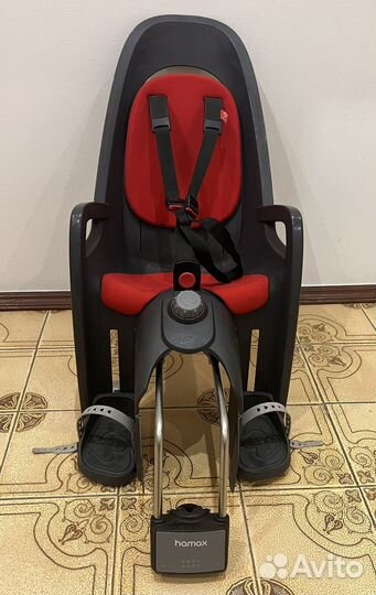 Велокресло hamax Caress with lockable bracket