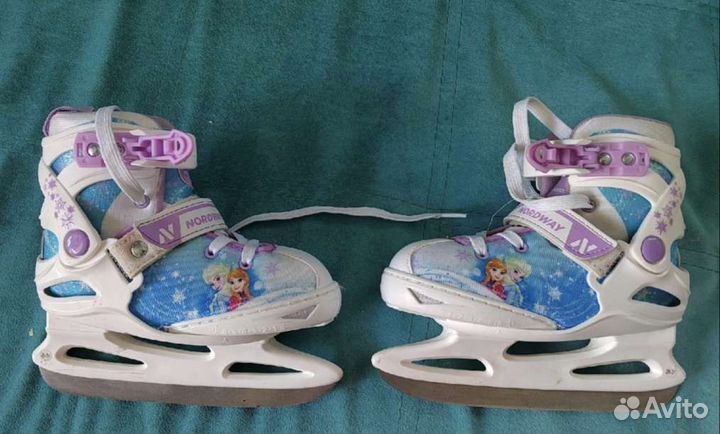 Коньки детские раздвижные