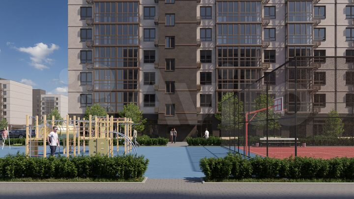 1-к. квартира, 42,7 м², 6/7 эт.