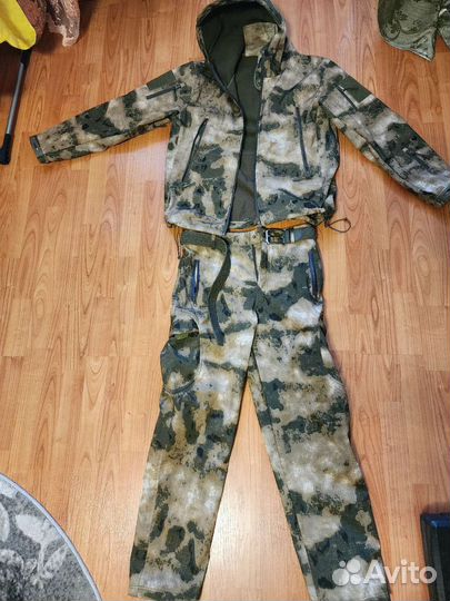 Тактический демисезонный костюм расцветки мох
