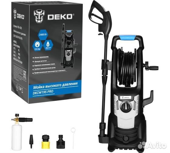 Мойка высокого давления deko 125/140/170/195/215