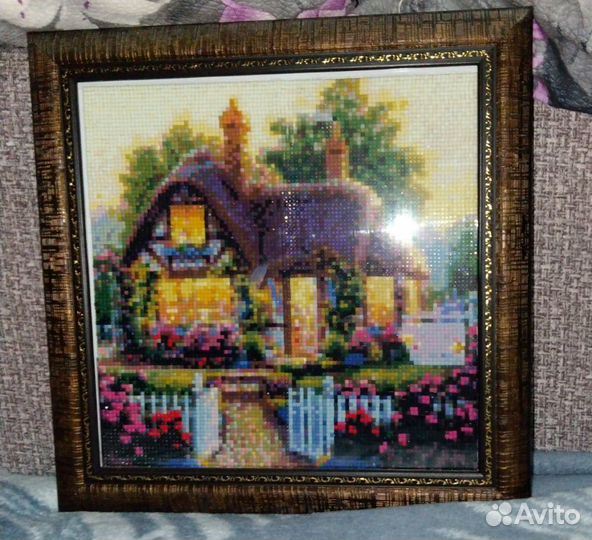 Картина домик