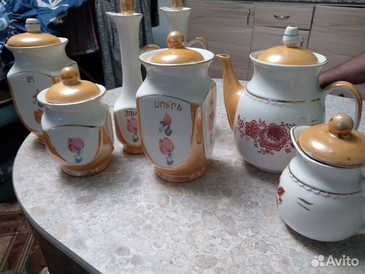 Набор посуды ретро