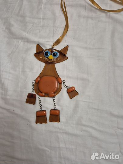 Витражные подвески из стекла