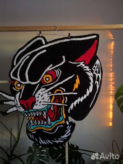 Ковер прикроватный с ворсом