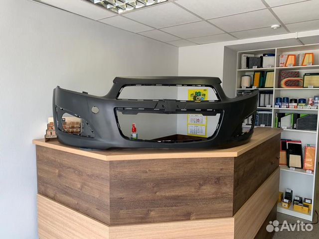 Бампер передний Chevrolet Aveo T300 (2011)