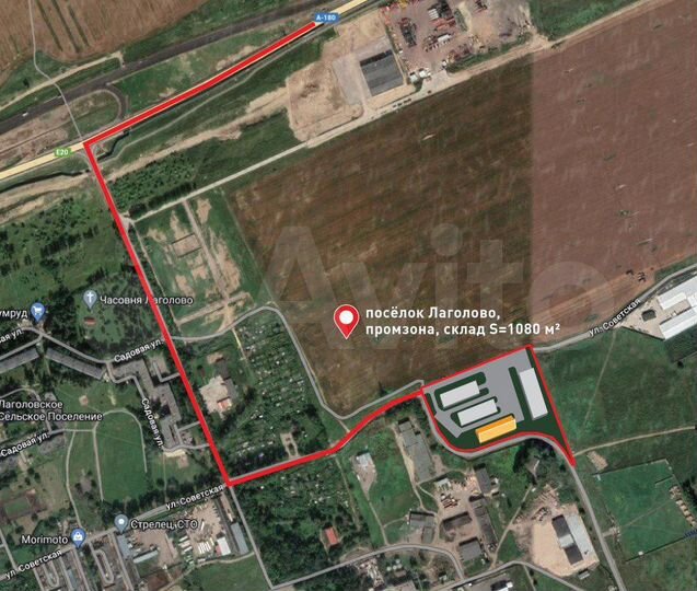 Аренда помещений в складском комплексе 324 м²