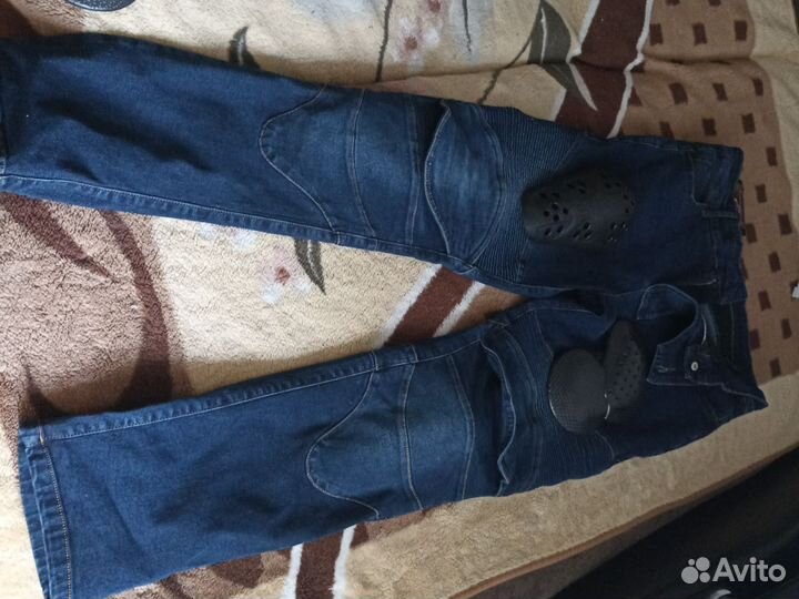 Мотоджинсы мужские