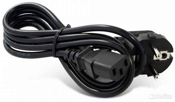 Кабель Питания 1.8м 220V Принтер Компьютер Монитор