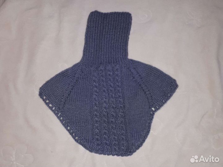 Манишка детская натуральная шерсть