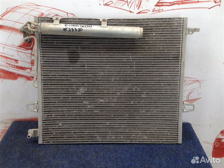 Конденсер (радиатор кондиционера) Mercedes M