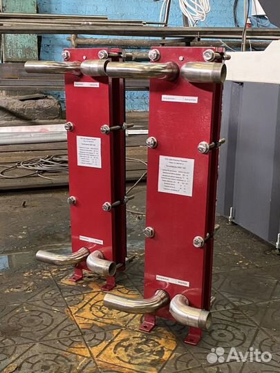 Аппарат теплообменный пластинчатый, охладитель